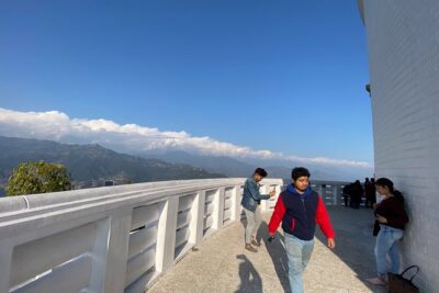 Pokhara: Private Car Drive Tour to World Peace Stupa - Peace Temple and the Ananda Hill climb: short, steady, doable