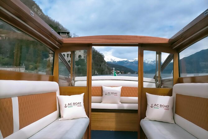 Private Boat Tour on Lake Como with Venetian Limousine - Entering a Different Lake Como: Private Boat vs. Ferry Chaos