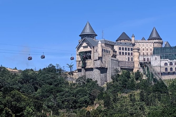 Private Car Da Nang/Hoi An To Golden Brigde with English Driver - French Village, Pagoda, Fantasy Park, and Gardens: Pick Your Mix