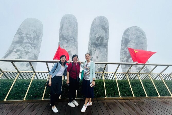 Private Car Da Nang/Hoi An To Golden Brigde with English Driver - Optional Lunch Without Pushing Your Whole Day