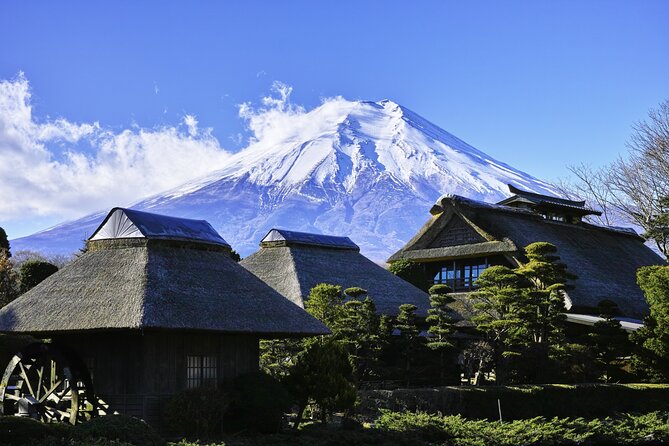 Private Car for Mt. Fuji 5th Station and more (customizable) - Oshino Ninja Village: A Fun Break With Real Personality