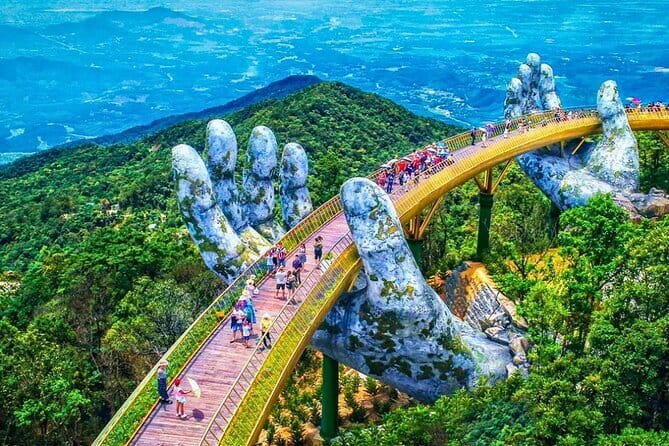 Private Car from Hoi An to Golden Bridge and Back - Pagodas and Statues: Old Pomelo Tree, Great Buddha, and Linh Ung Pagoda