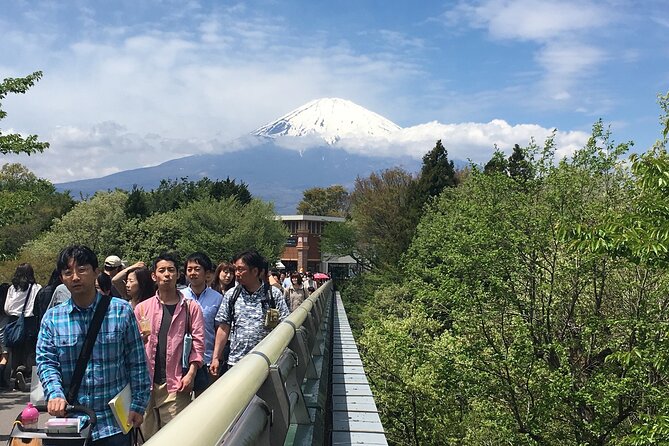 Private Car Mt Fuji and Gotemba Outlet in One Day from Tokyo - Lake Kawaguchi break: flowers, ice cream, and a calmer rhythm
