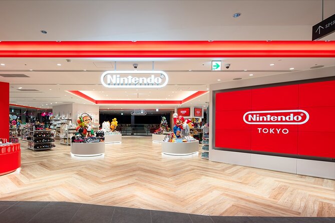 Private Car Tour for Anime Manga Game and Otaku Tour in Tokyo - Shibuya Palco 6F: the Nintendo, Pokémon, and JUMP Shop zone