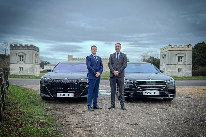 Private Chauffeur Transfer from Heathrow Airport(LHR) to London - What you get in the car: WiFi, water, chargers, and AC