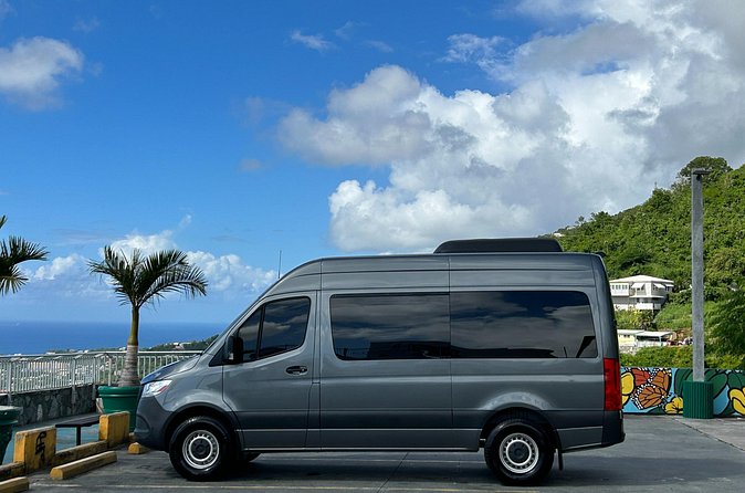 Private St. Thomas One Way Luxury Mercedes Van Limousine Service - Your Transfer Timeline: Meeting Instructions, Mobile Ticket, and No-Guess Pickup