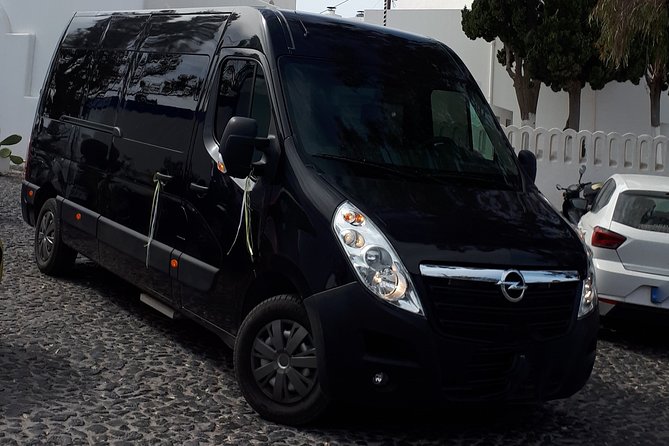 Santorini Chauffeur Services per Hour - Price and Value for Up to a Dozen People