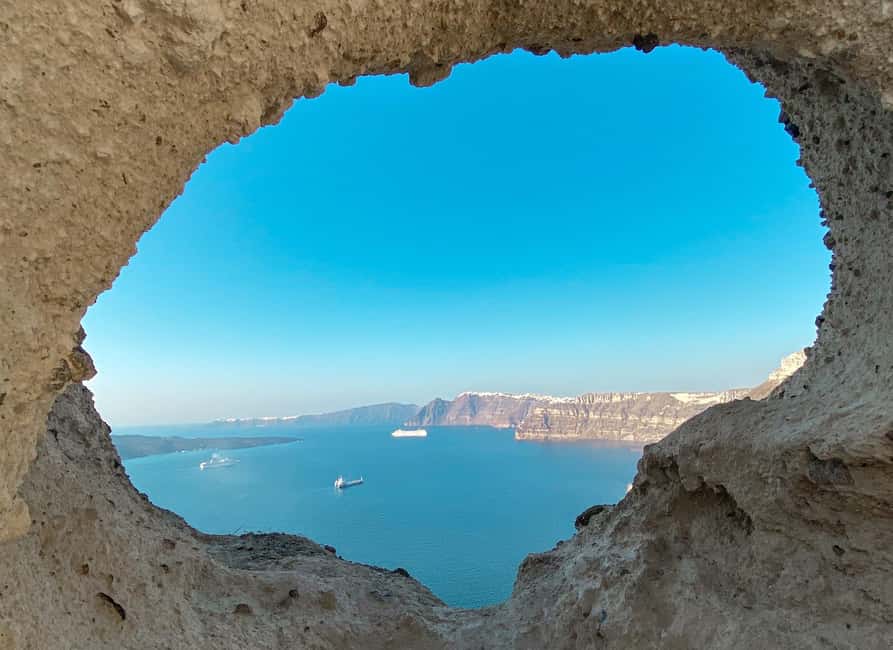 Santorini: Private Car & Driver at Your Disposal - Fira, Imerovígli, and the Three Bells: viewpoints with big payoff