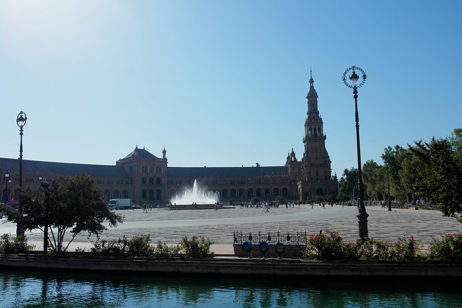 Seville tour with private car - Plaza del Salvador: a busy square with an important church