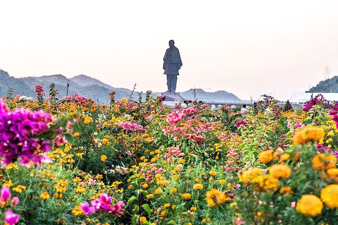 Statue of Unity tour from Ahmedabad in private car with lunch and guide - Sardar Sarovar Dam: A 163-Metre Photo Stop With Big Mountain-Range Views