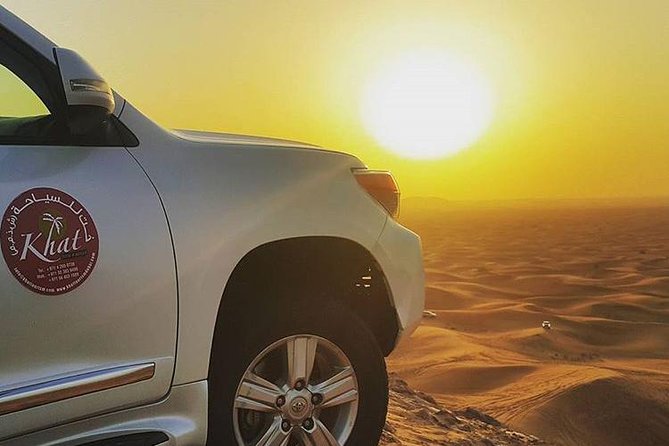 Sunrise Safari - Private car - Camel ride and sandboarding: classic desert fun with no heavy extras