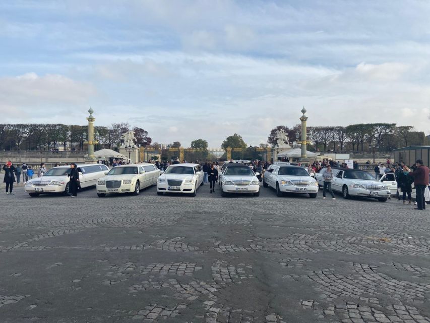 Tour of Paris by limousine by day or night. - Price for Up to 8 People: What $306 Really Buys