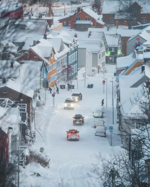 Tromsø: Private Car City Tour with a Local (Exclusive) - Arctic Cathedral and the bridge photo moment