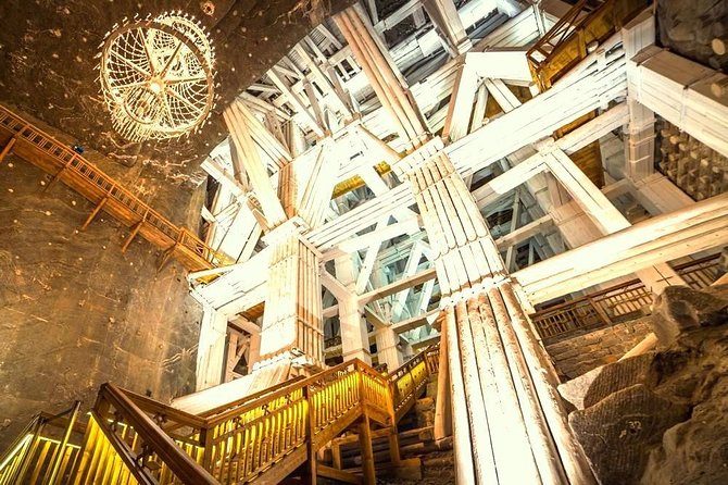 Wieliczka Salt Mine Guided tour from Krakow with a private car - Inside the Mine: Lakes, Shrines, Salt Monuments, and UNESCO Craft