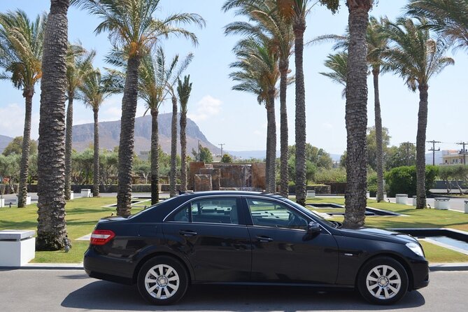 Your Private Driver & Chauffeur Service in Crete from Elounda - Airport and cruise days: real-time meet-and-greet that reduces stress